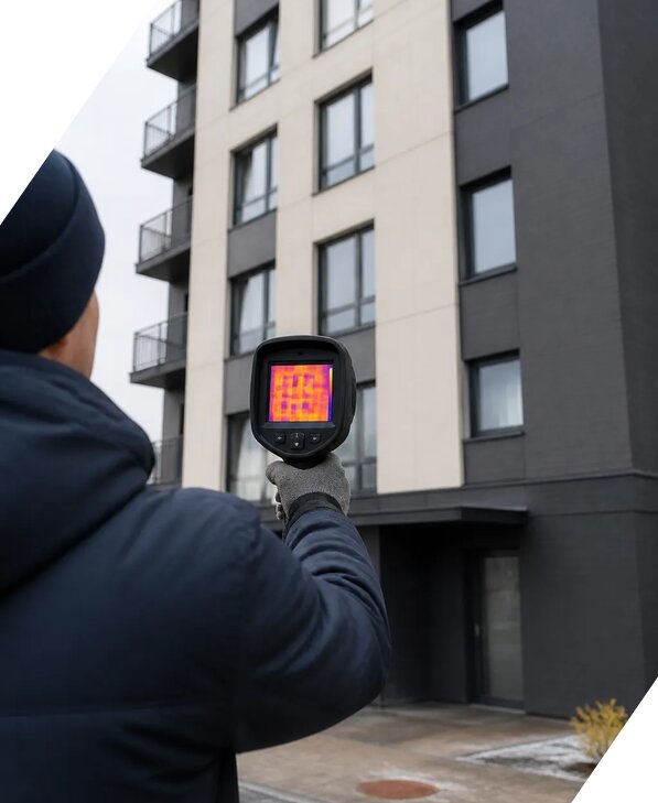 Тепловизионное обследование зданий в Кирове от 5181 р. | ЭкспертизаРоссия